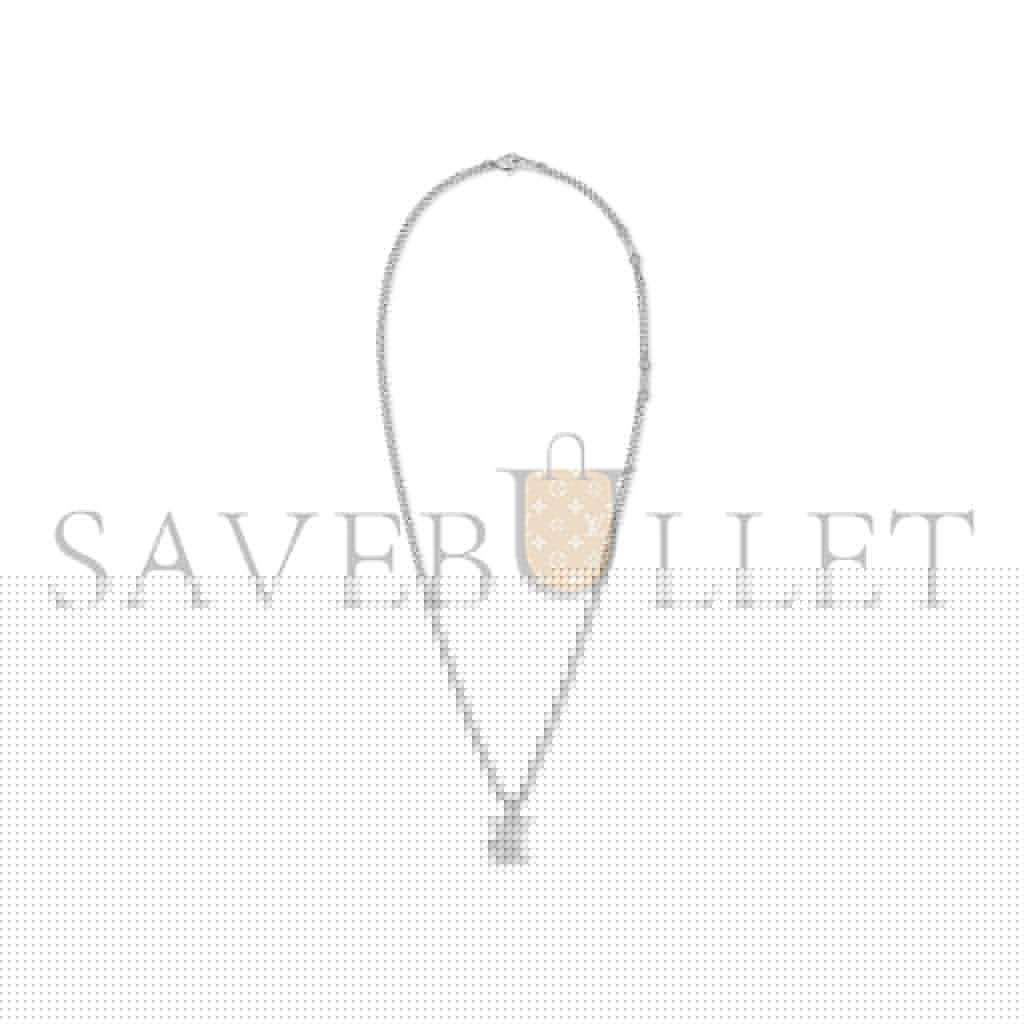 l**is V*t*n monogram row pendant m02254